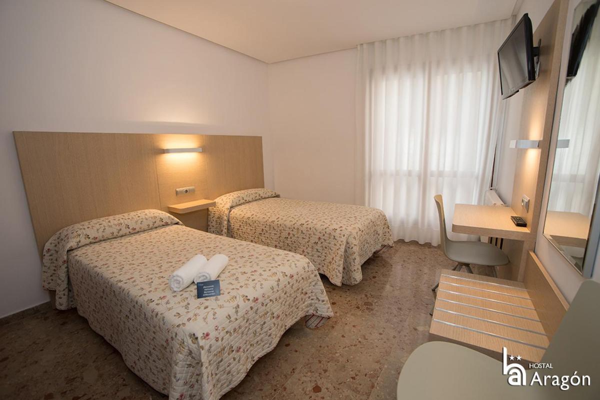 Hostal Aragon Teruel Exteriör bild